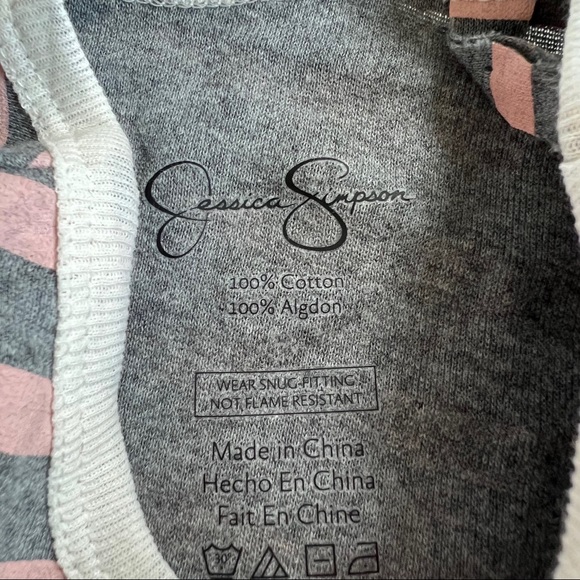NWT Jessica Simpson 4 Piece Pajama Set - Picture 12 of 15